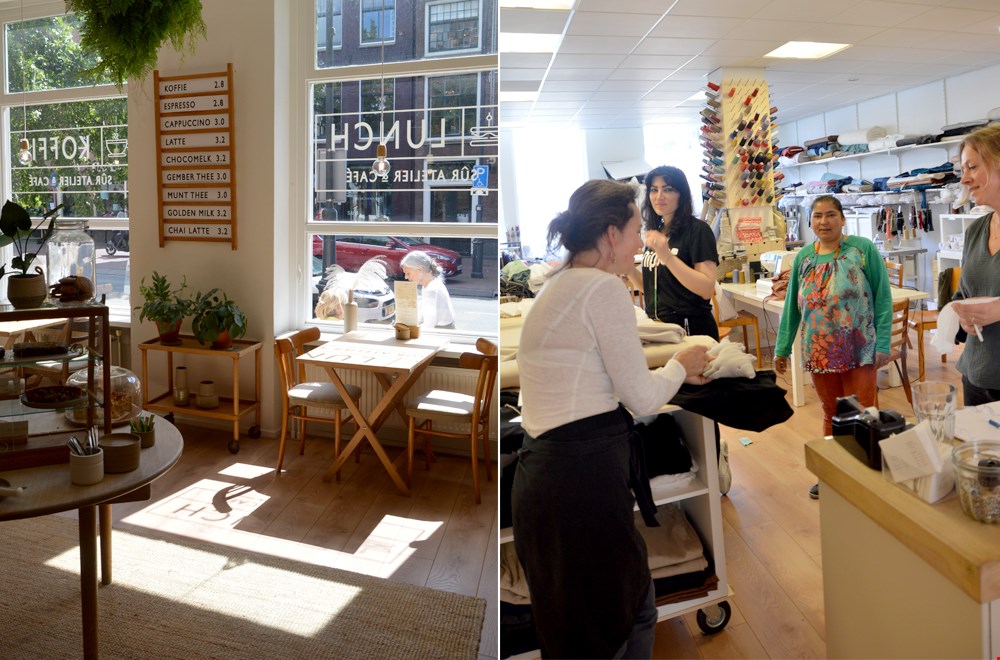 Er wordt hard gewerkt bij Sur Atelier